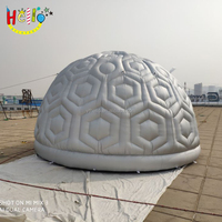 Ballon gonflable DJ LED Cabine circulaire igloo gonflable Bar