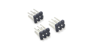 Conector de pin header de paso de 4.2mm, doble fila, recto, H2.5mm, material LCP, 2*3P - Product Image 2