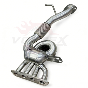 Collecteur d'échappement haute performance Vortex pour Mazda 3 Axela 2.0 2014-2019 en acier inoxydable, kit de collecteur de course 4-2-1 - Product Image 1