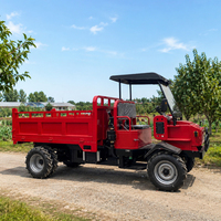 Camion benne diesel agricole à quatre roues motrices pour vergers et zones montagneuses, tracteur agricole pour fermiers, véhicule tout-terrain pour la montagne