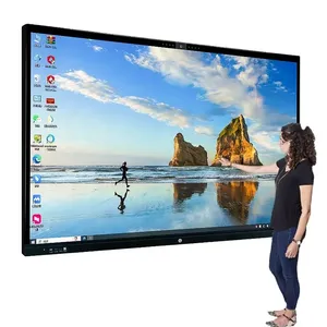 Bảng Thông Minh 75 4K Bảng Tương Tác Cảm Ứng Tốt Nhất Fitouch Trắng Bezel Tương Tác Bảng Thông Minh Cho Giảng Dạy 85 Inch - Product Image 2