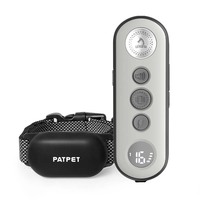 Collier de dressage pour chien multicolores, rechargeable, étanche, anti-aboiement, avec mode de sécurité réglable pour les petites races