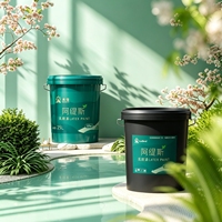 Peinture au latex aqueux de haute qualité, faible MOQ, revêtement acrylique imperméabilisant, application par pinceau, état liquide