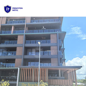 アルミファサード建築外装アセンブリモダンな建物表面パネルの配置耐久性装飾表現 - Product Image 4