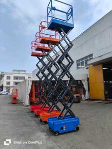 Elevador de tijera autopropulsado de 3M, 4M, 5M, plataforma de trabajo, elevador de tijera eléctrico fuu - Product Image 2