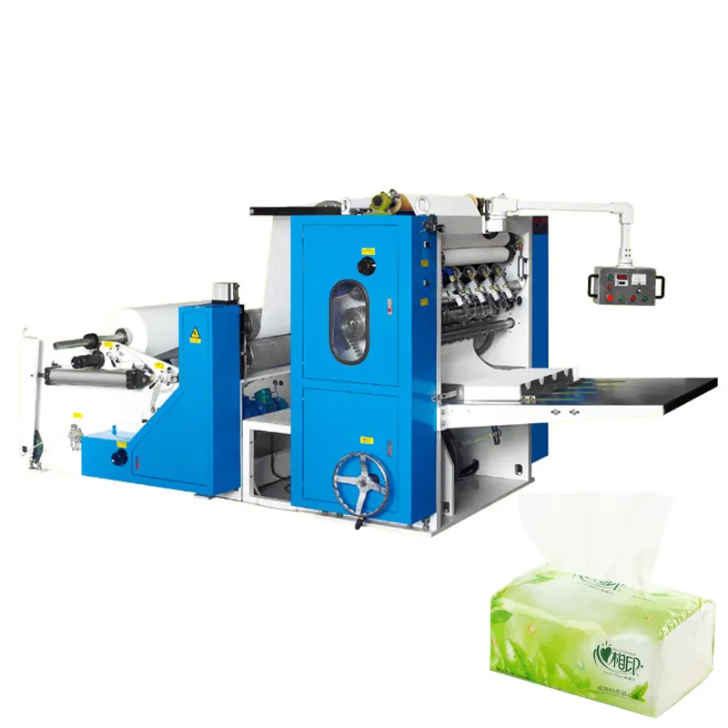 Полностью автоматическая машина для производства бумажных салфеток для лица, машина для ламинирования для производства салфеток