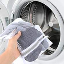 Tampons de <span class=keywords><strong>gant</strong></span> <span class=keywords><strong>démaquillant</strong></span> en Mircofibre de <span class=keywords><strong>bambou</strong></span> éponge nettoyante cosmétique pour le visage avec étiquette blanche poche pour les doigts - Product Image 4