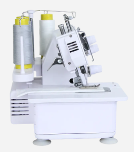 Machine à coudre surjeteuse JUKKY 434 à 4 fils, 12 points, <span class=keywords><strong>guide</strong></span> de refilement, pédale, éclairage LED - Product Image 4