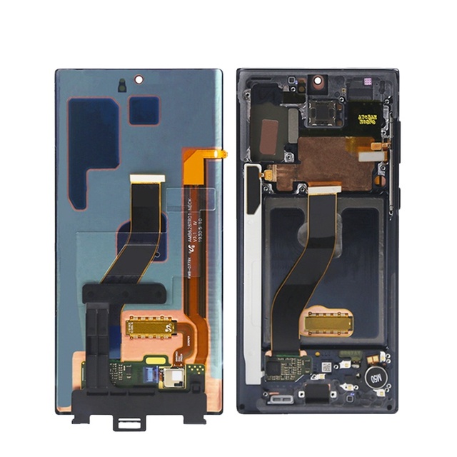 Cellphone Assembly Wholesale for samsung Note 10 Plus Replacement Screen Digitizer Display for galaxy Note 10 Screen Lcd Oled