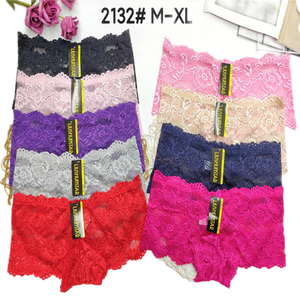 0,34 Dollar Model LAS135 Bragas Fast Ready Ship All Transparent Boyshort Lace Bragas <span class=keywords><strong>Calzoncillos</strong></span> - Product Image 1