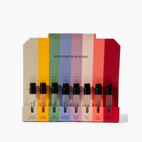Logotipo personalizado 2ml 3ml 5ml Parfums Paquete de muestras Caja Juego de colección Caja de embalaje Juego de descubrimiento Embalaje