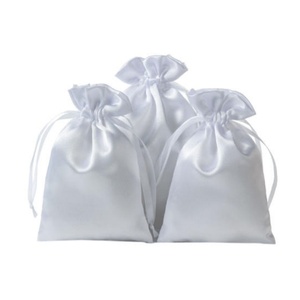 High-end Eco-Friendly Durable Jewelry <b>Drawstring</b> <b>Pouch</b> with Silk Fabric 10*15 cm Hair Storage & Gift Bag with Logo Printing - Product Image 6