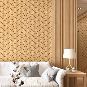 Muha PVC WPC <span class=keywords><strong>Bois</strong></span> 3D Mousse Façade Bardage Panneaux acoustiques Panneau mural insonorisé en <span class=keywords><strong>bois</strong></span> marbré avec fonction imperméable en chanvre - Product Image 4