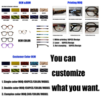 Wenzhou Usine Prix Original Acide Acétique Lunettes Cadre De Mode Cadre