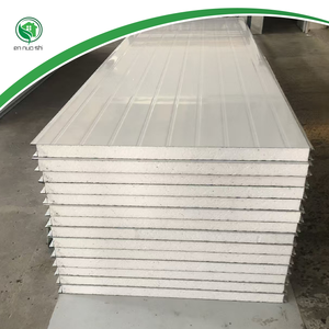 Trung Quốc Dễ dàng cài đặt thời tiết bằng chứng đá len Sandwich <span class=keywords><strong>Panel</strong></span> cho bên ngoài tường khách sạn sử dụng thân thiện với môi chống cháy 5 năm - Product Image 1