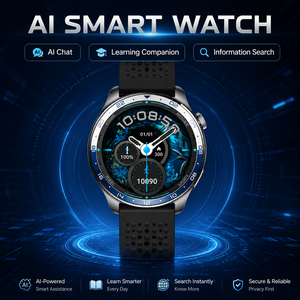 Nouvelle Montre Connectée IA 2026 avec Assistant Vocal ChatGPT DeepSeek, Traducteur en Temps Réel pour Répondre aux Appels, Étanche et en Silicone - Product Image 2
