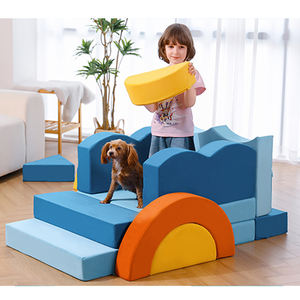 अनुकूलन योग्य इनडोर बच्चों के नरम स्पंज सोफा, मजेदार संपीड़न पहेली टुकड़ा सोफा - Product Image 4