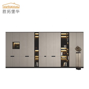 Offre Spéciale meubles de maison en gros livre présentoir facile assemblage en bois librairie bibliothèque - Product Image 1