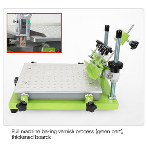 Máquina de serigrafía Manual de 1 color de alta precisión <span class=keywords><strong>DELIO</strong></span>, impresora de tela de un solo color de nueva condición para línea de producción de PCB SMT - Product Image 2