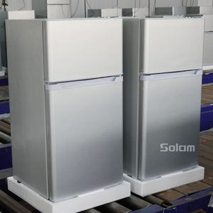 Mini-<span class=keywords><strong>réfrigérateur</strong></span> compact à double porte de 78 L avec congélateur pour la maison, le dortoir ou le bureau, faible niveau sonore, réfrigérateurs à congélateur supérieur - Product Image 3