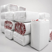 Laine de verre isolante thermique de haute qualité, ignifuge, conforme à la norme canadienne ASTM C518, R15, 3,5 pouces, pour les murs des bâtiments à ossature bois