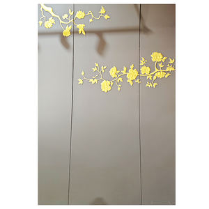 Современная Роскошная 3D кожаная резьба настенная панель на заказ домашний декор Классический стиль водонепроницаемый огнестойкий влагостойкий для спальни - Product Image 6