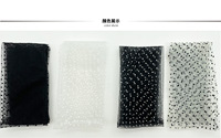 Gants longs transparents en tulle à pois noir et blanc pour le printemps et l'été – Parfaits pour les bals, les soirées et la danse