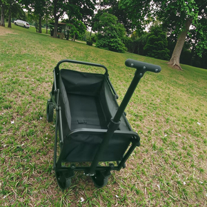 Troli lipat portabel baja tahan karat, untuk <span class=keywords><strong>festival</strong></span> OEM keranjang berkemah portabel dapat dilipat pantai luar ruangan - Product Image 2