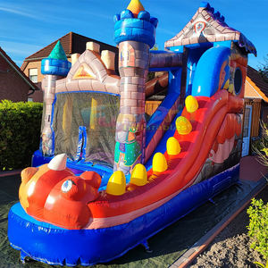 Castillo Inflable con Forma de Dragón para Fiestas Infantiles en el Patio Trasero, Venta al por Mayor - Product Image 2