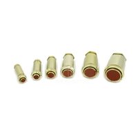 Conector Circular de la Serie PC Roscado Ruso, Carcasa de Aleación de Aluminio, Contactos Chapados en Oro, IP66