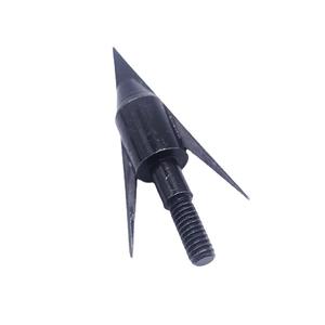 검은색 가시 낚시 화살 탄소강 나사형 화살 야외 낚시 및 사냥 활과 화살 액세서리 - Product Image 3