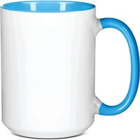 Tasses géantes personnalisées de 15 oz – Cadeau promotionnel en céramique pour entreprise – Publicité en gros – Impression personnalisée
