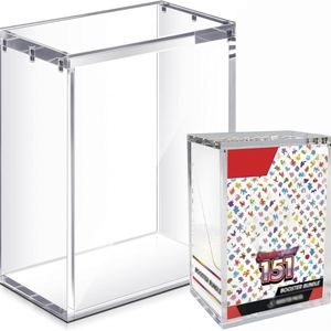 Exhibidor de Tarjetas Acrílico Vertical Preensamblado, Estante de Plástico para Paquetes de Sobres TCG, Laminación Moderna Brillante, Grosor de 1 mm - Product Image 4
