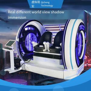 Precio de Fábrica, Máquina de Juego Arcade 9D de Realidad Virtual, Montaña Rusa, Parque de Atracciones, Atracciones Comerciales 9DVR, Silla Huevo - Product Image 2