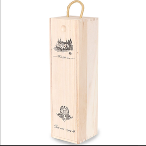 Boîte en bambou écologique portable pour bouteille de vin, personnalisable avec logo, emballage cadeau pour bouteilles d'alcool – Vente en gros - Product Image 5
