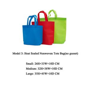 Bolsas tejidas de PP con impresión a todo color, asas de bolsa de asas tejidas de PP laminadas de tamaño mediano personalizadas con logotipo - Product Image 4