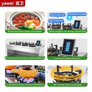 Yawei comercial multi cabeza <span class=keywords><strong>caldera</strong></span> B8RBD <span class=keywords><strong>gas</strong></span> rotativo inteligente multi cabeza <span class=keywords><strong>caldera</strong></span> - Product Image 4