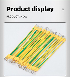 Câble de terre en cuivre H07V-K 1*16mm² vert/jaune étamé résistant aux UV pour centrale électrique IP65 basse tension - Product Image 6