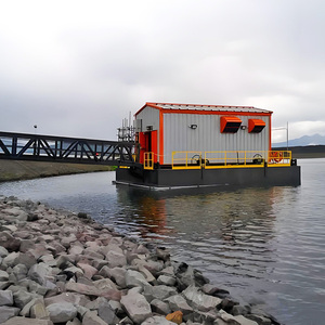 Plateforme flottante à <span class=keywords><strong>relais</strong></span> de pompage à grande échelle pour l'entretien des ports - Product Image 2