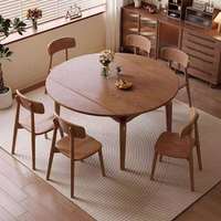 Moderner Hochwertiger Massivholz-Esstisch für 6 Personen Luxuriöser Esstisch zum Verkauf Minimalistischer Esszimmertisch für Zuhause