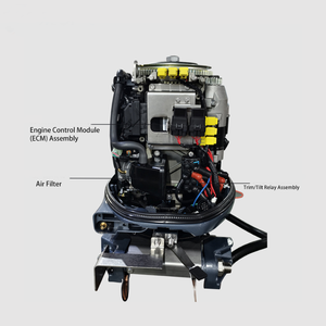 Motore Fuoribordo CALON <span class=keywords><strong>GLORIA</strong></span> 60HP a 4 Tempi, Nuovo, a Basso Consumo di Carburante, a Benzina, con Vibrazioni Ridotte - Product Image 5