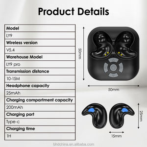 <span class=keywords><strong>2026</strong></span> yeni 2 <span class=keywords><strong>1</strong></span> Mini taşınabilir rahat uyku kulaklık uzaktan kumanda uyku kulaklık ergonomik tasarım kulakiçi - Product Image 6