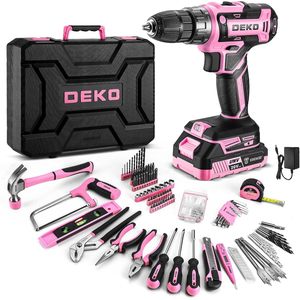 ชุดสว่านไร้สาย Deko 20V พร้อมแบตเตอรี่และอุปกรณ์เสริมสำหรับซ่อมแซมบ้าน - Product Image 5