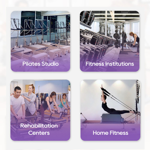Máquina de medio trapecio del reformador de <span class=keywords><strong>Pilates</strong></span> de madera de arce del <span class=keywords><strong>precio</strong></span> bajo de alta calidad con el reformador de media Torre <span class=keywords><strong>Pilates</strong></span> - Product Image 5