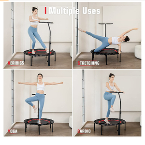 Biểu Tượng Tùy Chỉnh OEM Tập Thể Dục Trampoline Ngoài Trời Cardio 36Inch Nhảy Vuông Trampolines Cho Trẻ Em Người Lớn - Product Image 6