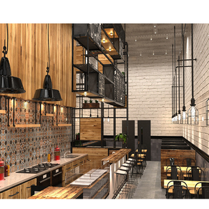 โรงงานจีนหรูหราสไตล์เคาน์เตอร์บาร์คลาสสิกบาร์ออกแบบร้านอาหารเฟอร์นิเจอร์รับประทานอาหารร้านกาแฟ