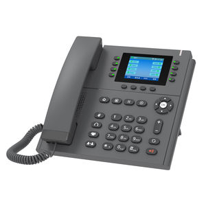 Téléphone <span class=keywords><strong>IP</strong></span> VOIP de luxe 2,8 pouces avec fonction WiFi, alimentation PoE, téléphone sans fil de bureau pour la communication en entreprise - Product Image 4