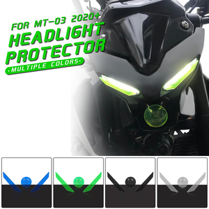 Racepro-cubierta de faro delantero de motocicleta, protector acrílico, lente de pantalla para <span class=keywords><strong>Yamaha</strong></span> <span class=keywords><strong>MT</strong></span>-<span class=keywords><strong>03</strong></span> <span class=keywords><strong>MT</strong></span> <span class=keywords><strong>03</strong></span> 2020 2021 <span class=keywords><strong>2022</strong></span> - Product Image 5