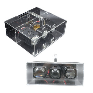 Boîtier d'affichage pour module matriciel LED 230x210x94mm avec alimentation pour test de mise à niveau et rétrofit de phares - Product Image 2