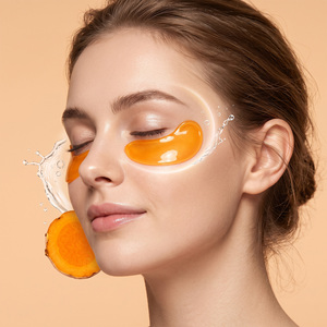 Maschera Contorno Occhi in Gel con Acido Cogico, Curcuma e Vitamina C - Antirughe, Rimuove Occhiaie, Lenitiva, Riparatrice, Riduce Linee Sottili, Rassodante, Illuminante - Product Image 4